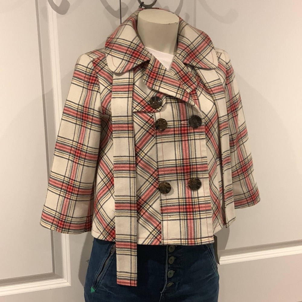Wool swing coat from Tristan and Iseut